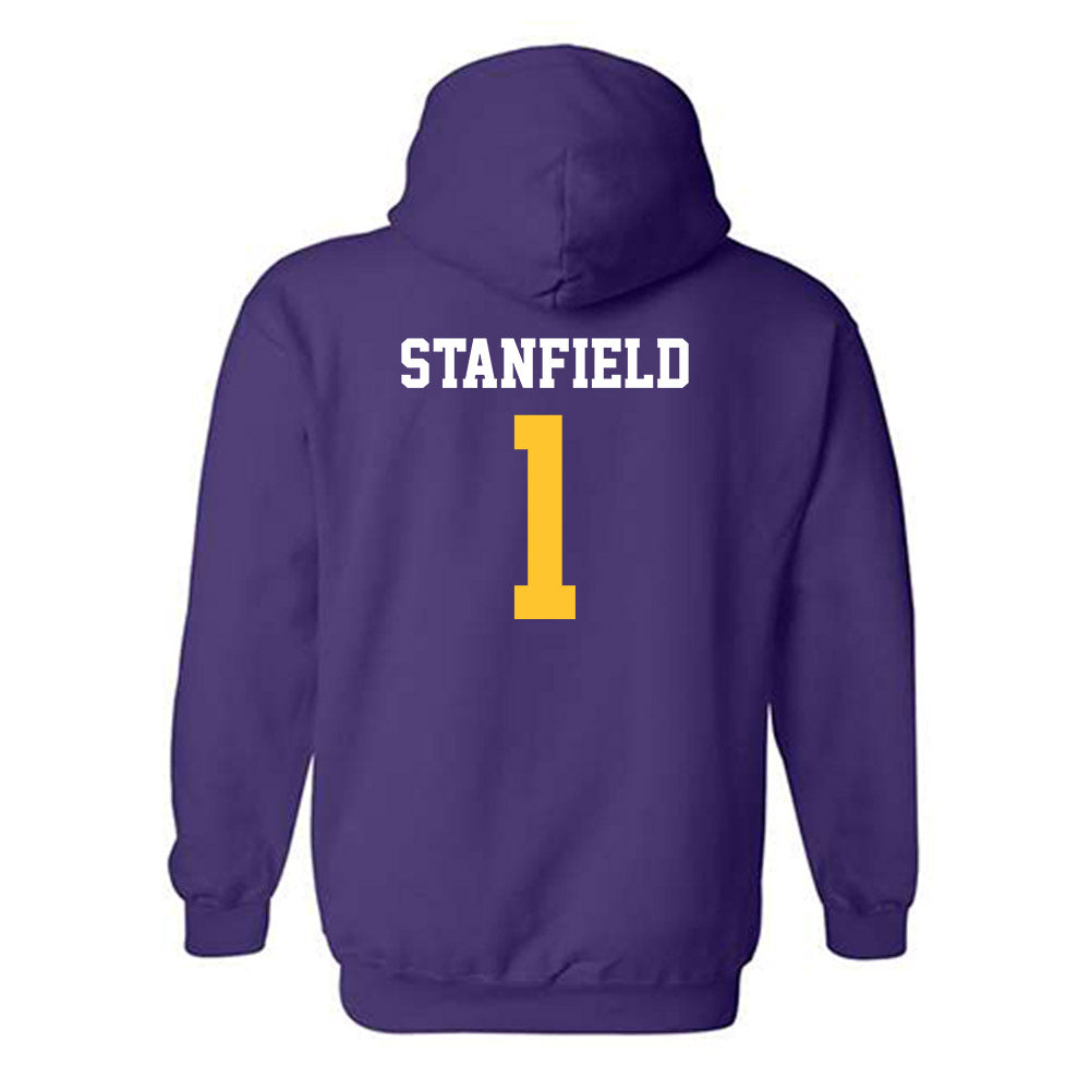 LSU - NCAA Baseball : Chris Stanfield - Classic Shersey Hooded Sweatshirt-1