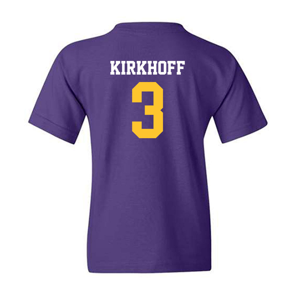LSU - NCAA Women's Volleyball : Aly Kirkhoff - Classic Shersey Youth T-Shirt-1