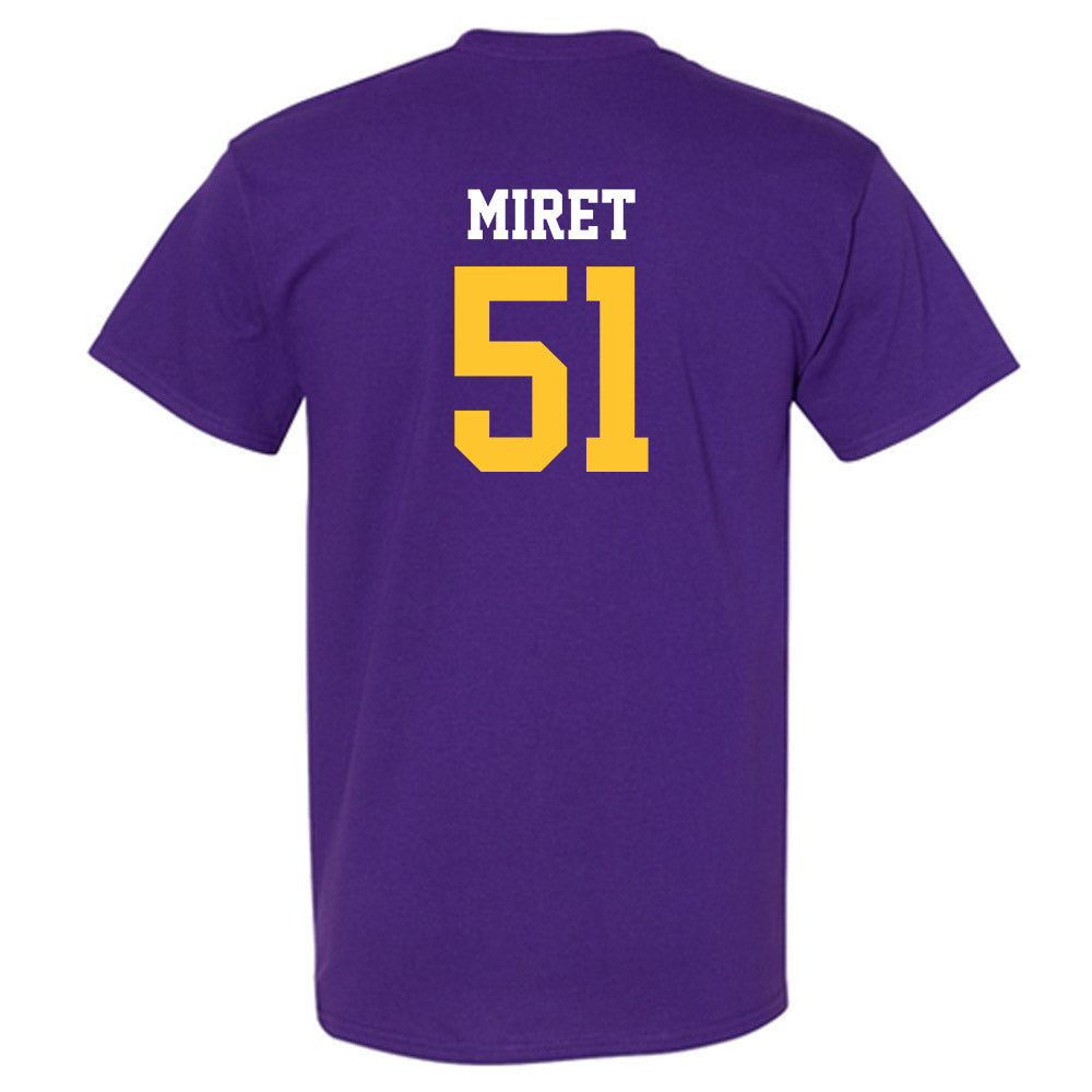LSU - NCAA Football : Ryan Miret - Classic Shersey T-Shirt-1