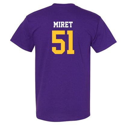 LSU - NCAA Football : Ryan Miret - Classic Shersey T-Shirt-1
