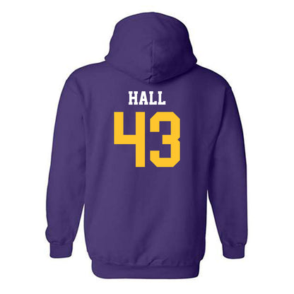 LSU - NCAA Football : Silas Hall - Classic Shersey Hooded Sweatshirt-1