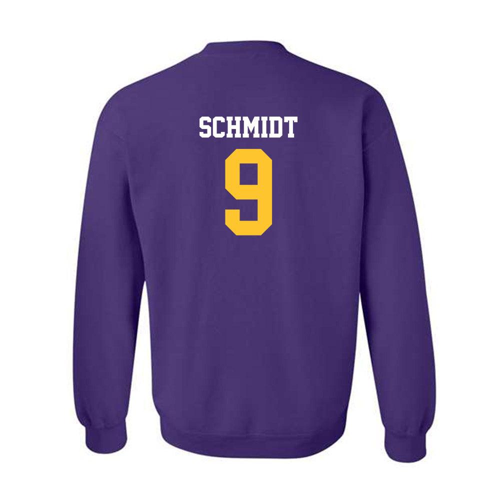 LSU - NCAA Baseball : William Schmidt - Classic Shersey Crewneck Sweatshirt-1