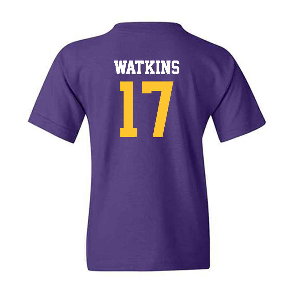 LSU - NCAA Football : Winston Watkins - Classic Shersey Youth T-Shirt-1