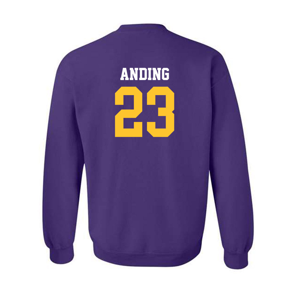 LSU - NCAA Football : Aidan Anding - Classic Shersey Crewneck Sweatshirt-1