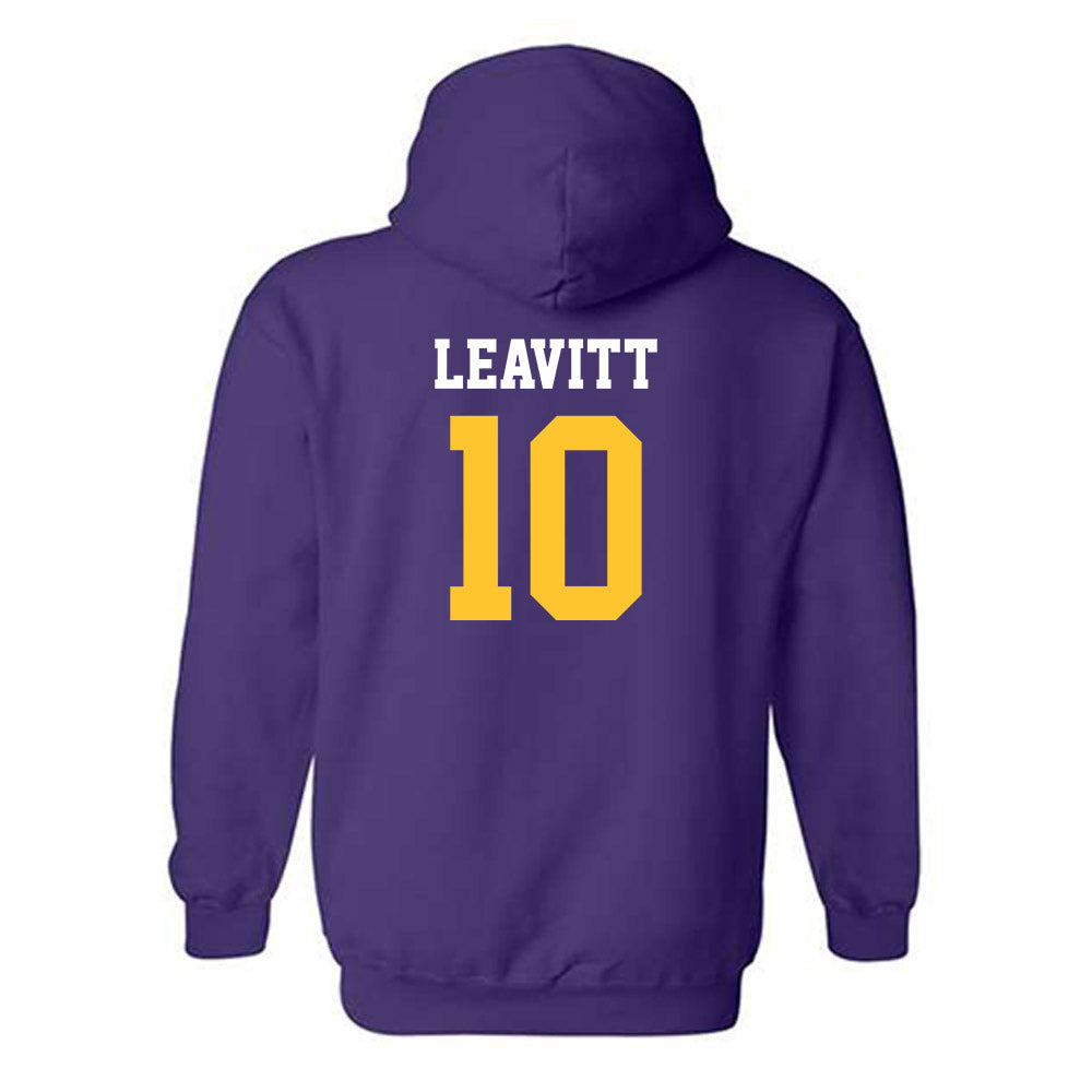 LSU - NCAA Football : Sam Leavitt - Classic Shersey Hooded Sweatshirt-1