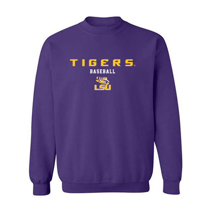 LSU - NCAA Baseball : John Pearson - Classic Shersey Crewneck Sweatshirt-0