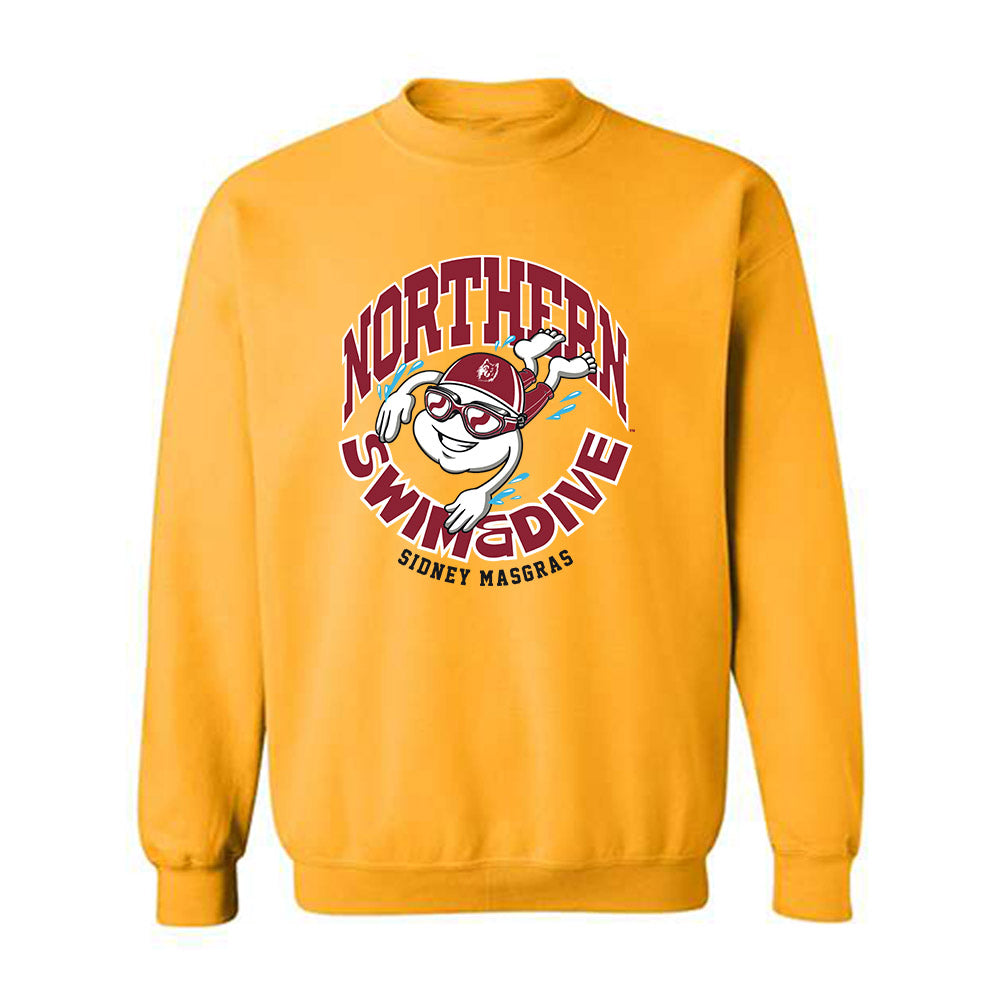 NSU - NCAA Women's Swimming & Diving : Sidney Masgras - Fashion Shersey Crewneck Sweatshirt
