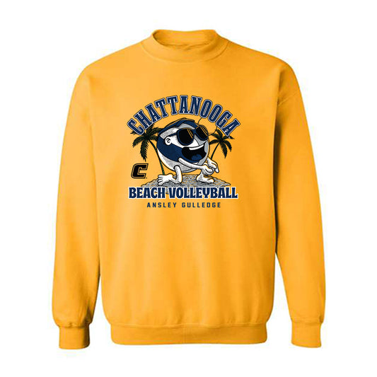 UTC - NCAA Beach Volleyball : Ansley Gulledge - Fashion Shersey Crewneck Sweatshirt-0