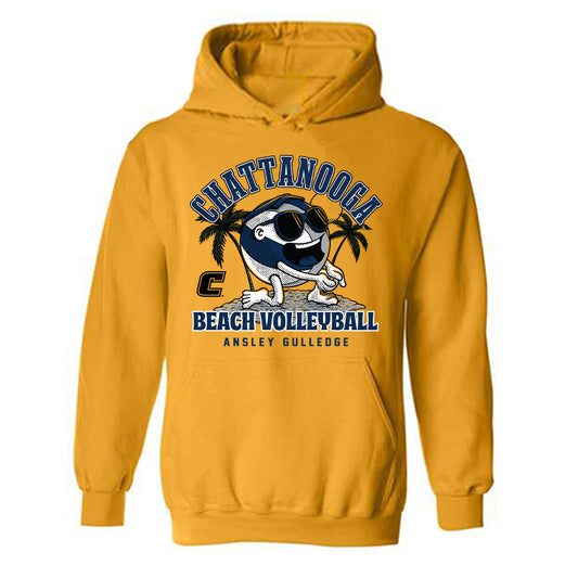 UTC - NCAA Beach Volleyball : Ansley Gulledge - Fashion Shersey Hooded Sweatshirt-0