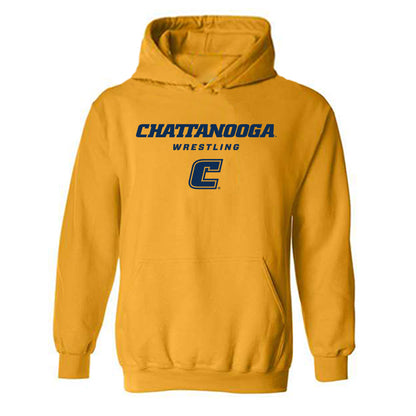 UTC - NCAA Wrestling : Brayden Leach - Fashion Shersey Hooded Sweatshirt-0