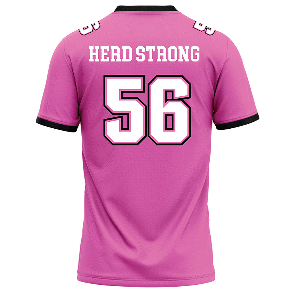 Marshall - NCAA Football : Andrew Dudley - Football Jersey-1