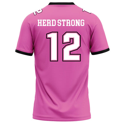Marshall - NCAA Football : Louikenzy Jules - Football Jersey-1