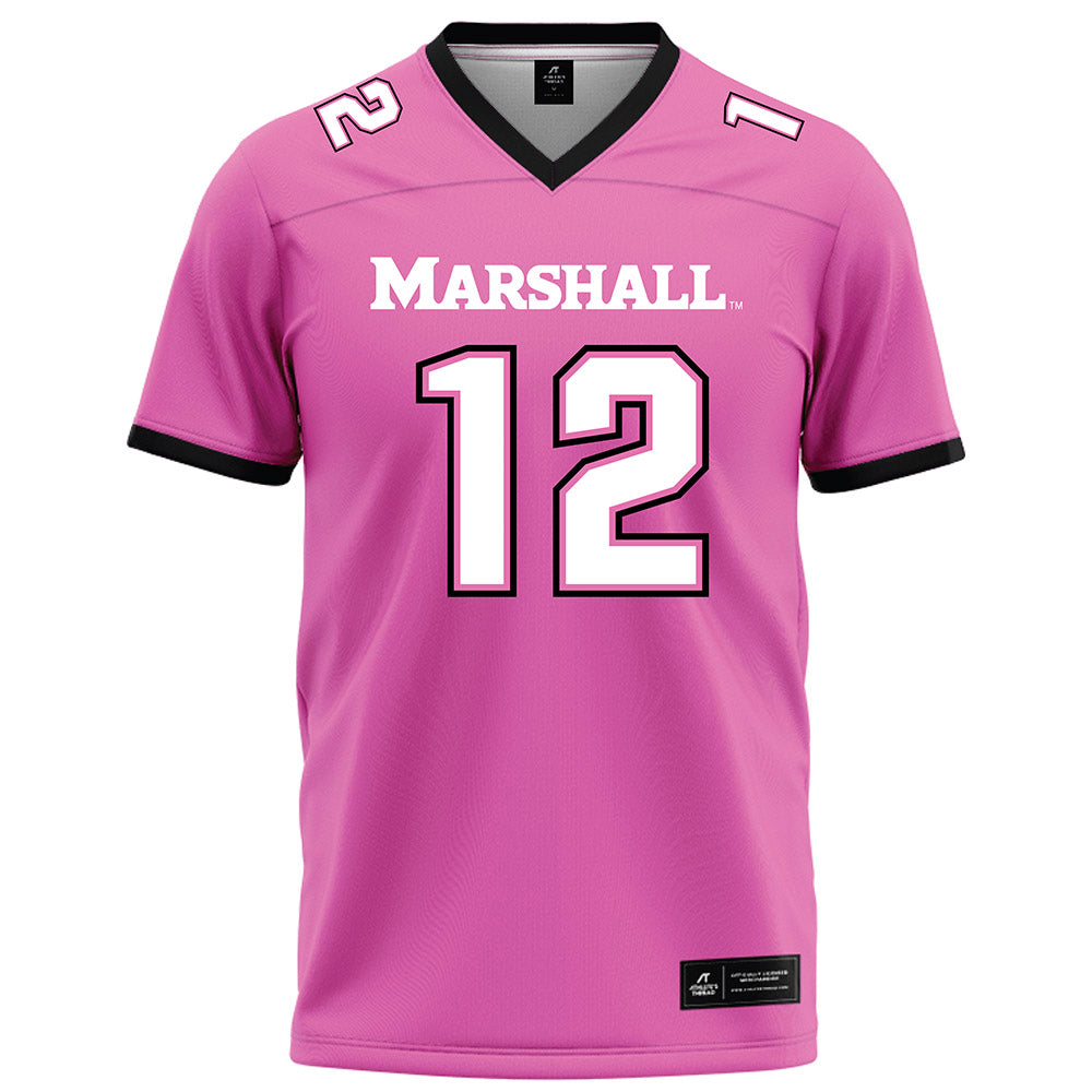 Marshall - NCAA Football : Louikenzy Jules - Football Jersey-0