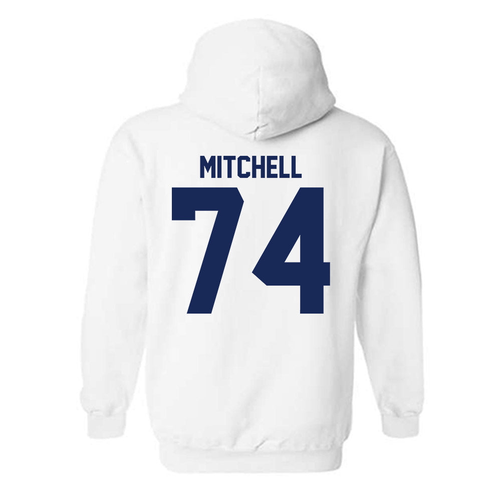 Rice - NCAA Football : Clay Mitchell - Fashion Shersey Hooded Sweatshirt-1