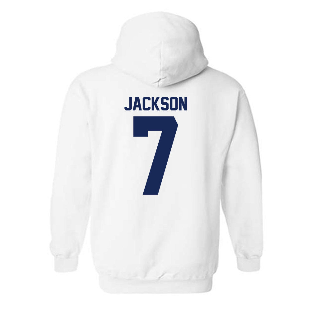 Rice - NCAA Football : Barry Jackson - Fashion Shersey Hooded Sweatshirt-1