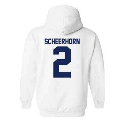 Rice - NCAA Football : Lucas Scheerhorn - Fashion Shersey Hooded Sweatshirt-1
