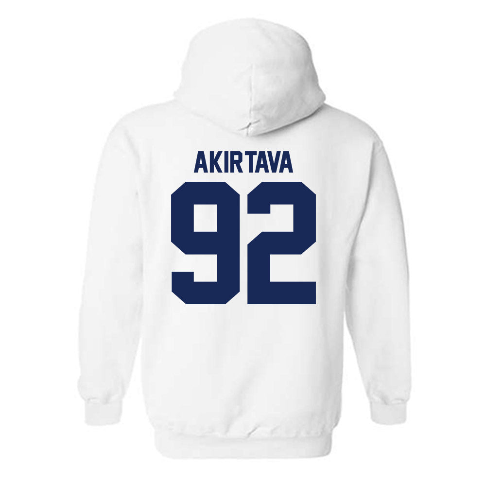 Rice - NCAA Football : Luca Akirtava - Fashion Shersey Hooded Sweatshirt-1