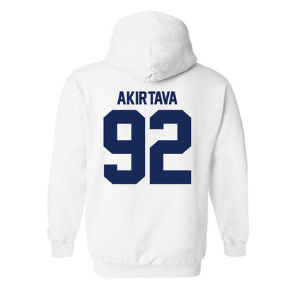 Rice - NCAA Football : Luca Akirtava - Fashion Shersey Hooded Sweatshirt-1
