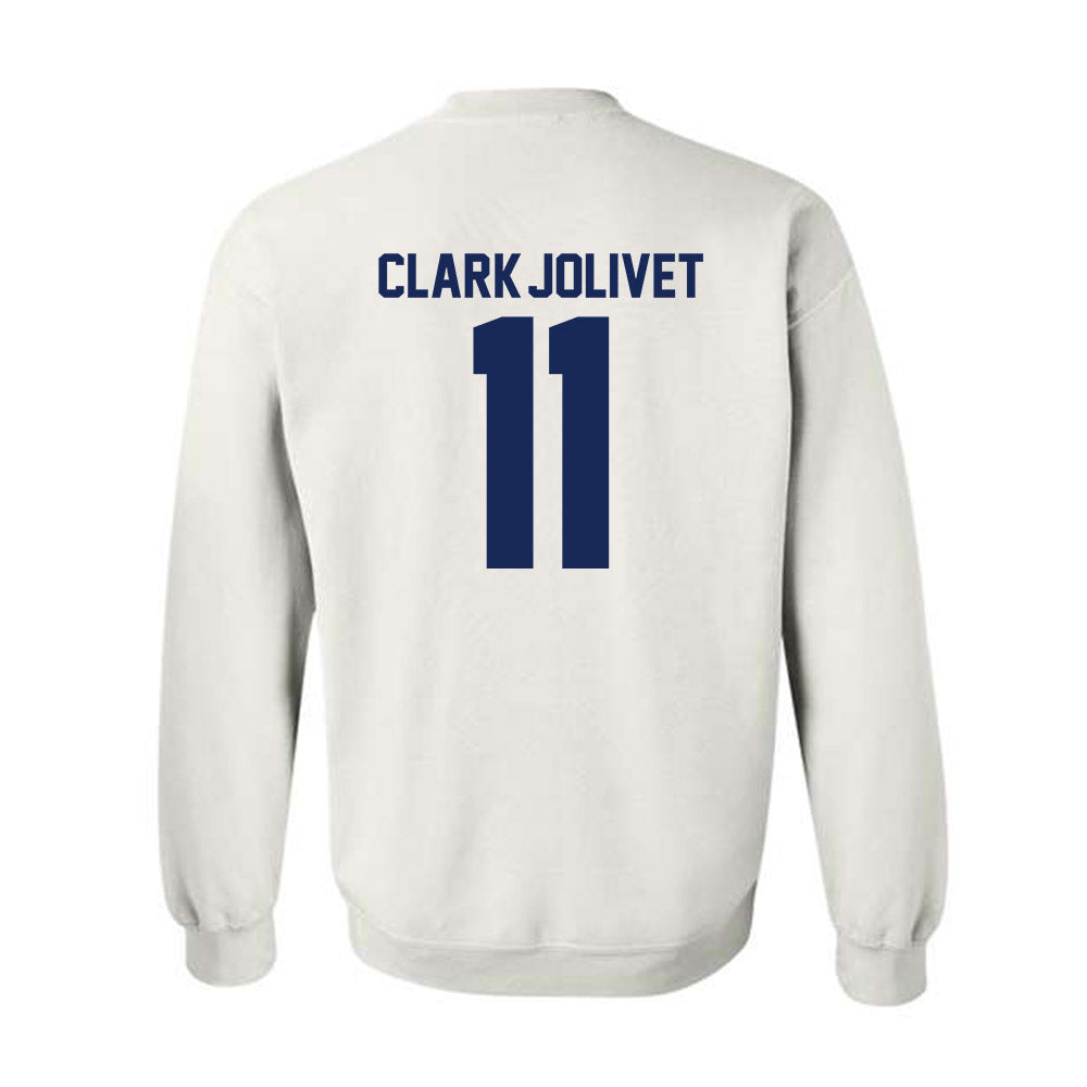 Rice - NCAA Football : Christopher Clark-Jolivet - Fashion Shersey Crewneck Sweatshirt-1