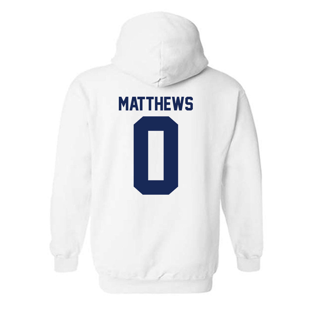 Rice - NCAA Football : Payton Matthews - Fashion Shersey Hooded Sweatshirt-1