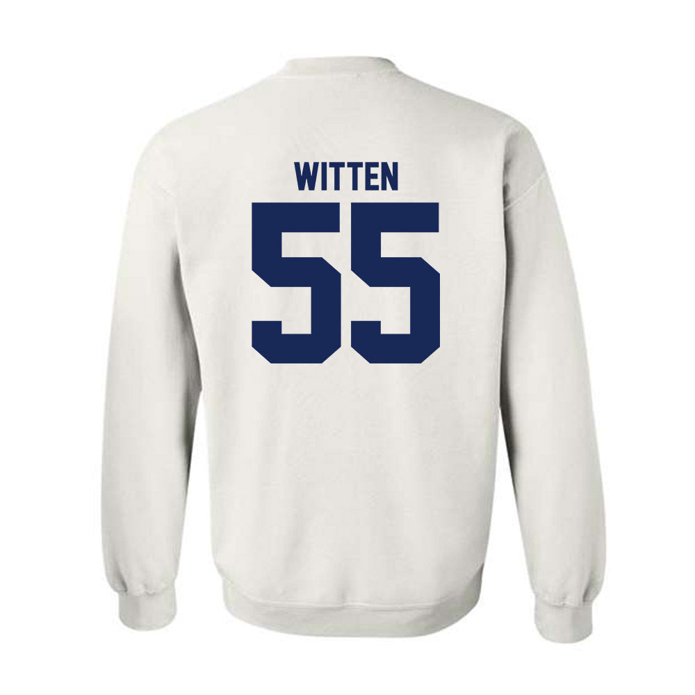 Rice - NCAA Football : CJ Witten - Fashion Shersey Crewneck Sweatshirt-1