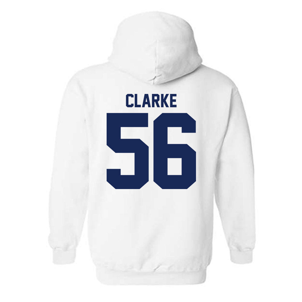 Rice - NCAA Football : Seth Clarke - Fashion Shersey Hooded Sweatshirt-1