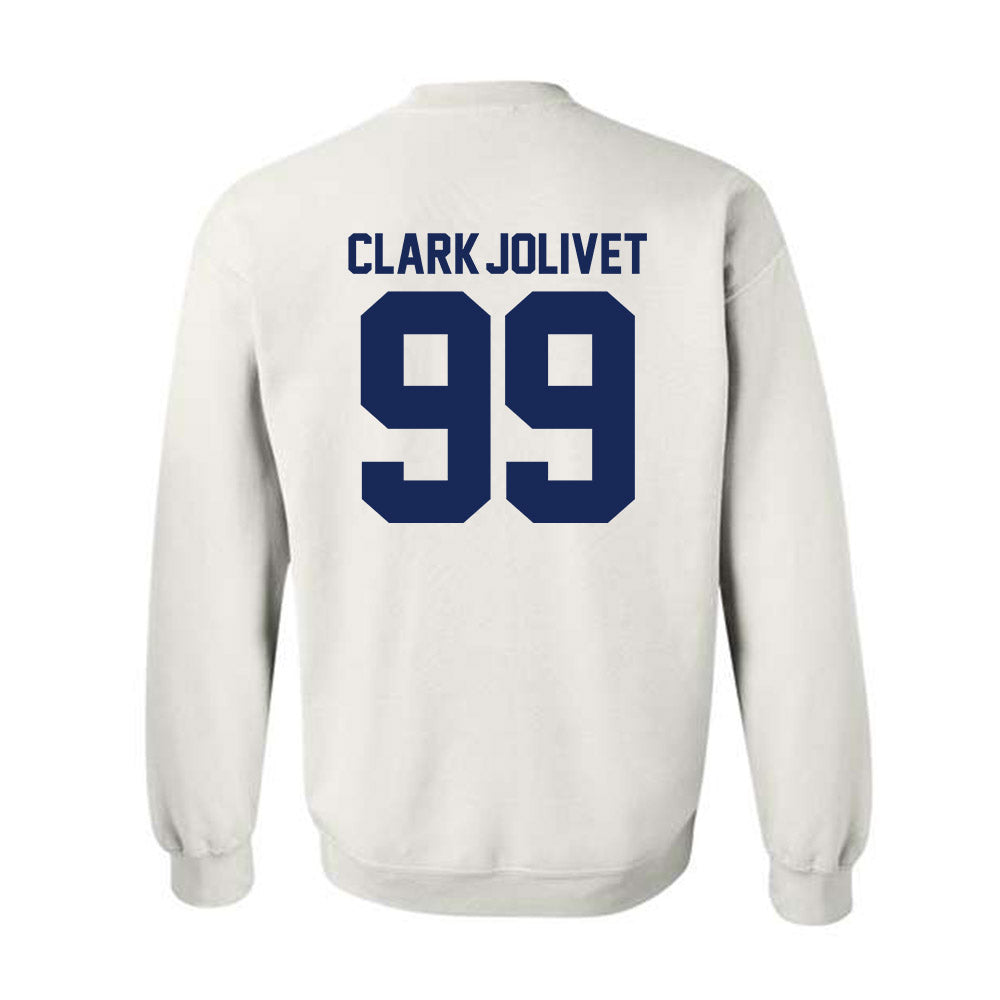 Rice - NCAA Football : Christopher Clark-Jolivet - Fashion Shersey Crewneck Sweatshirt-1