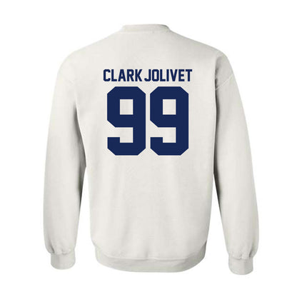 Rice - NCAA Football : Christopher Clark-Jolivet - Fashion Shersey Crewneck Sweatshirt-1