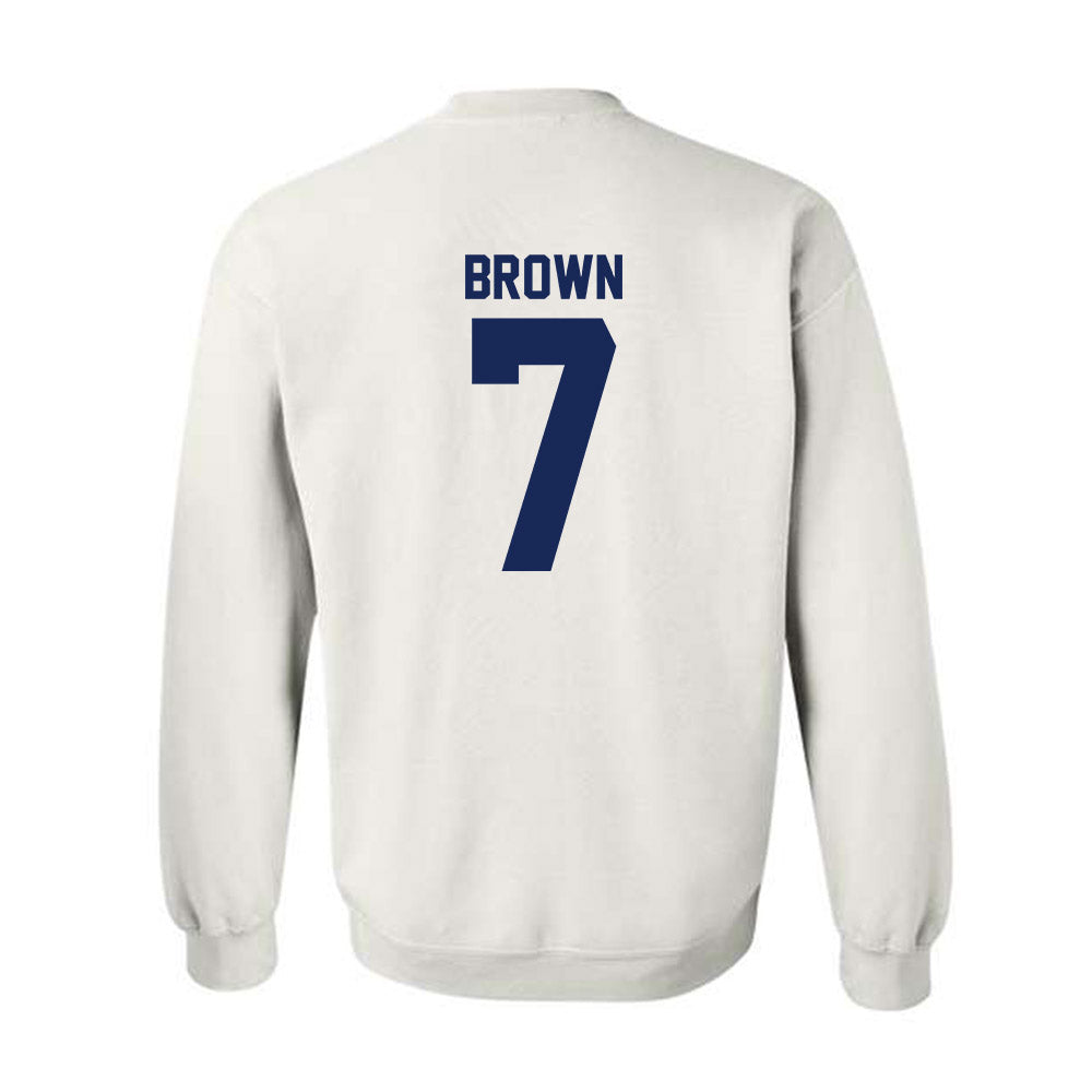 Rice - NCAA Football : Angelo "AJ" Brown - Fashion Shersey Crewneck Sweatshirt-1
