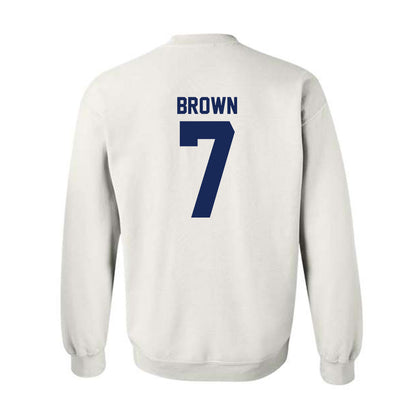 Rice - NCAA Football : Angelo "AJ" Brown - Fashion Shersey Crewneck Sweatshirt-1