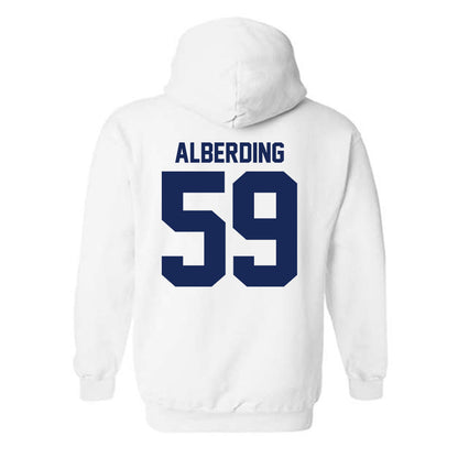 Rice - NCAA Football : Colter Alberding - Fashion Shersey Hooded Sweatshirt-1