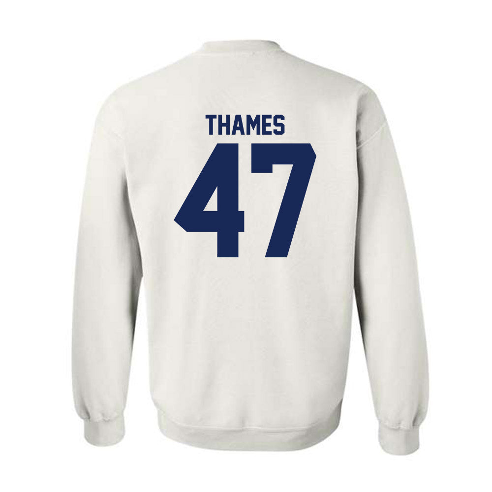 Rice - NCAA Football : Ty Thames - Fashion Shersey Crewneck Sweatshirt-1