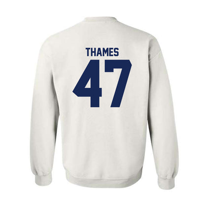 Rice - NCAA Football : Ty Thames - Fashion Shersey Crewneck Sweatshirt-1