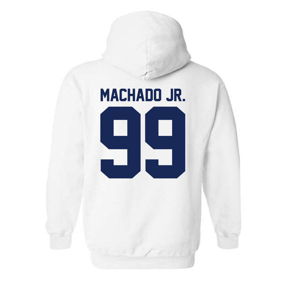 Rice - NCAA Football : Jesus Machado Jr. - Fashion Shersey Hooded Sweatshirt-1