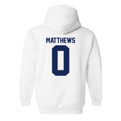 Rice - NCAA Football : Payton Matthews - Fashion Shersey Hooded Sweatshirt-1
