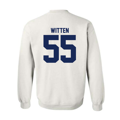 Rice - NCAA Football : CJ Witten - Fashion Shersey Crewneck Sweatshirt-1