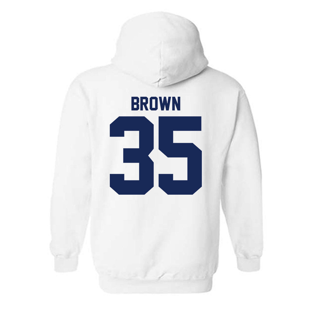 Rice - NCAA Football : Elijah Brown - Fashion Shersey Hooded Sweatshirt-1