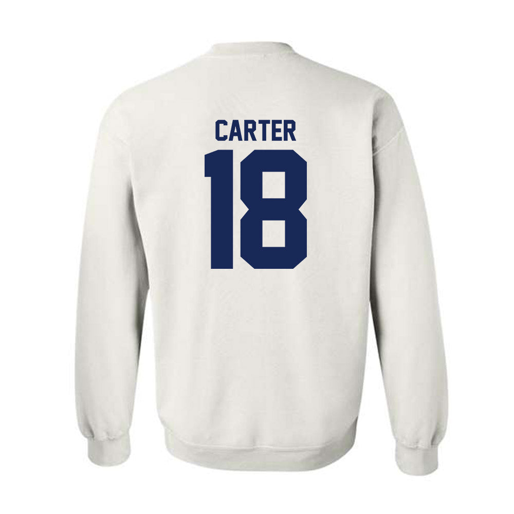 Rice - NCAA Football : Owen Carter - Fashion Shersey Crewneck Sweatshirt-1