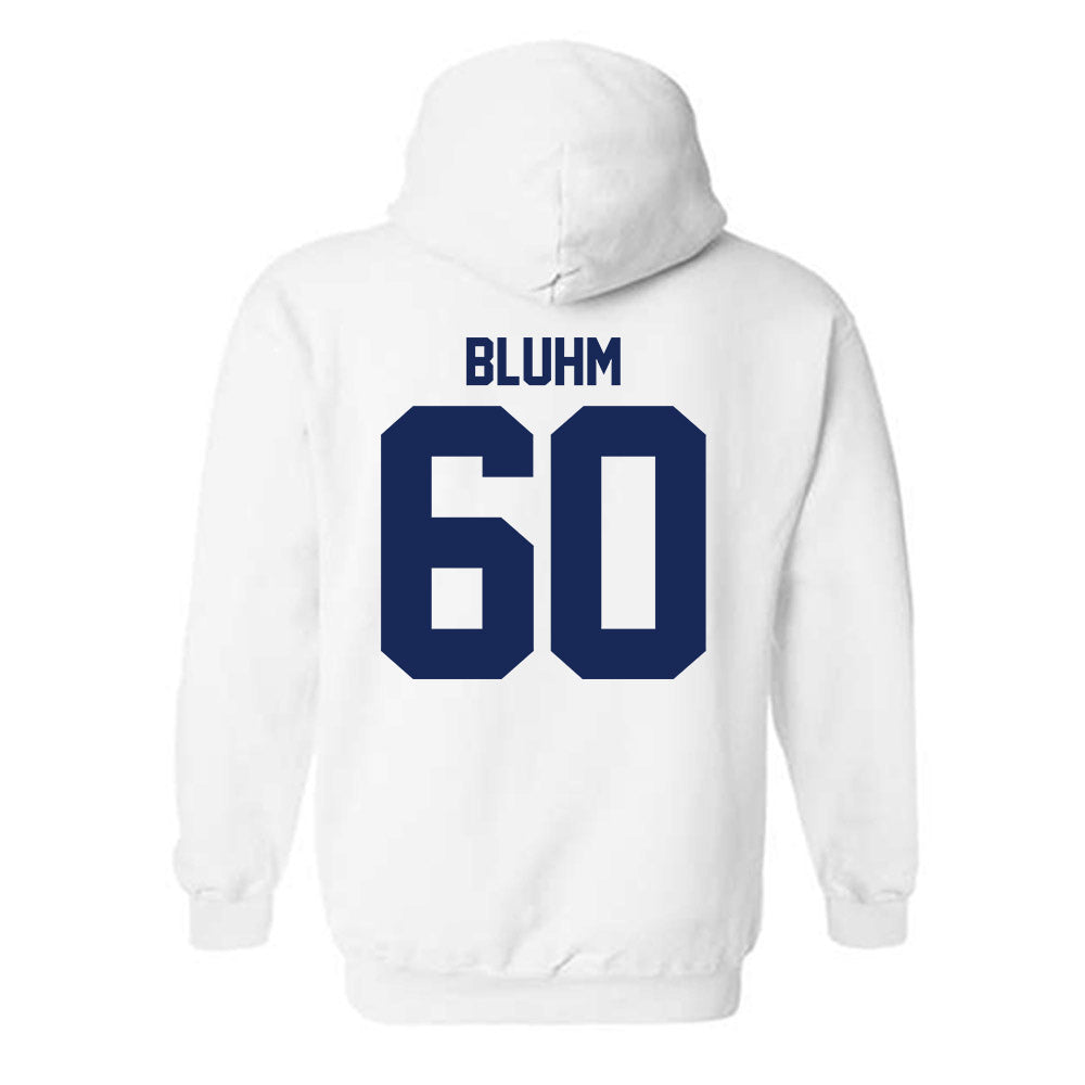 Rice - NCAA Football : Leo Bluhm - Fashion Shersey Hooded Sweatshirt-1