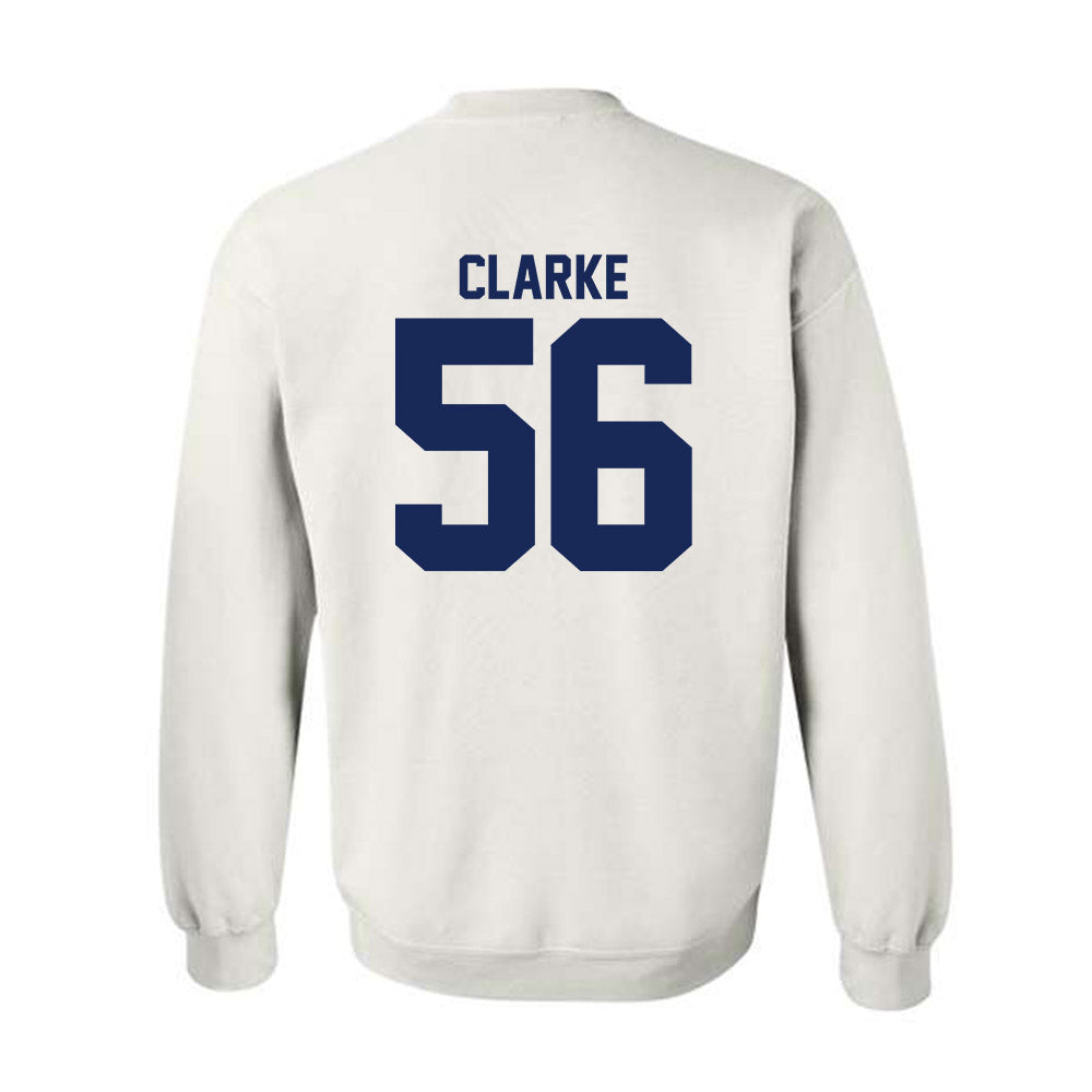 Rice - NCAA Football : Seth Clarke - Fashion Shersey Crewneck Sweatshirt-1
