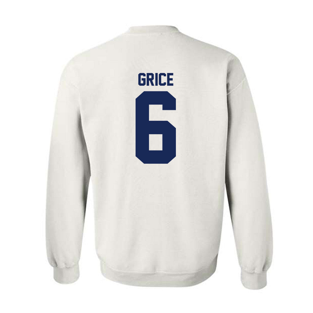 Rice - NCAA Football : Ben Grice - Fashion Shersey Crewneck Sweatshirt-1