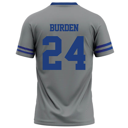 Memphis - NCAA Football : Nick Burden - Grey Football Jersey-1