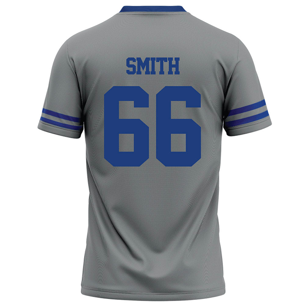 Memphis - NCAA Football : Carde Smith - Grey Football Jersey-1