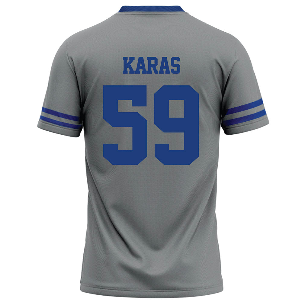 Memphis - NCAA Football : Aaron Karas - Grey Football Jersey-1
