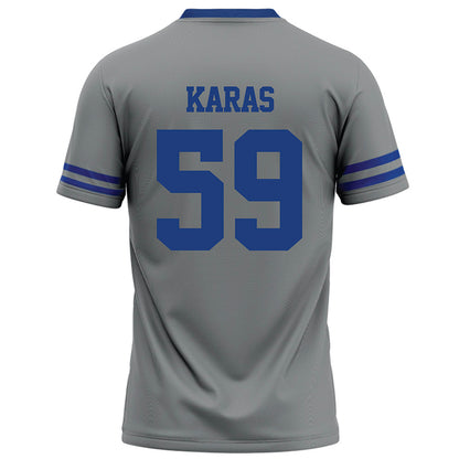 Memphis - NCAA Football : Aaron Karas - Grey Football Jersey-1