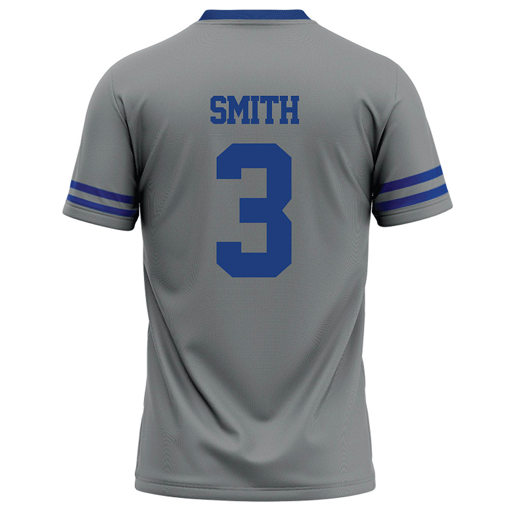 Memphis - NCAA Football : Dylan Smith - Grey Football Jersey-1