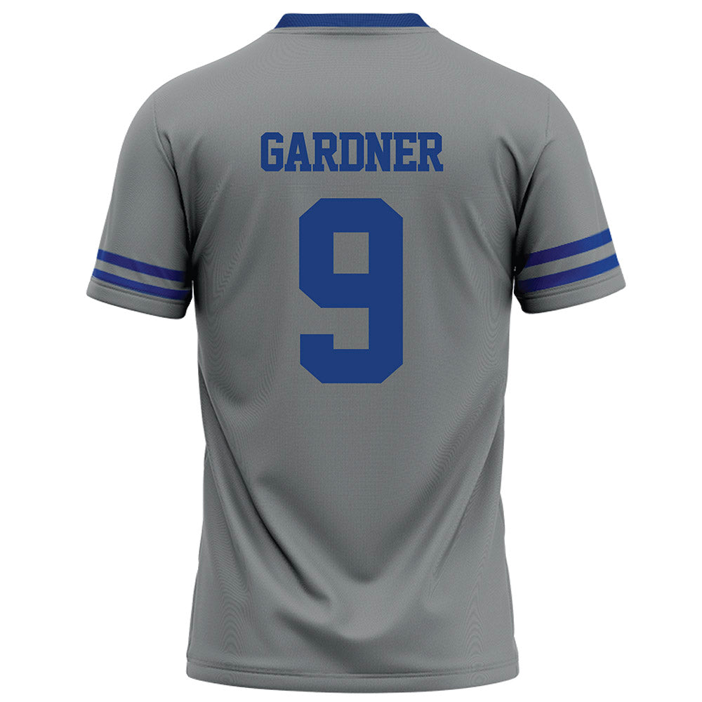 Memphis - NCAA Football : Denzel Gardner - Grey Football Jersey-1