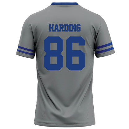 Memphis - NCAA Football : Jonathan Harding - Grey Football Jersey-1