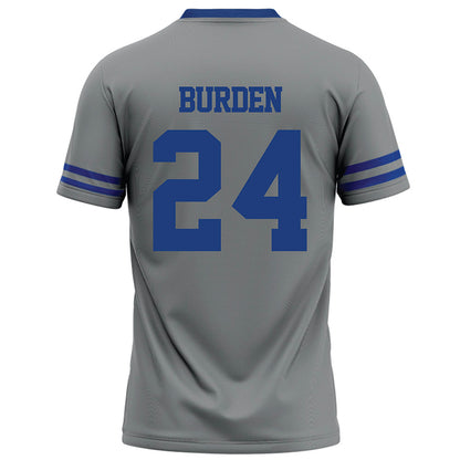 Memphis - NCAA Football : Nick Burden - Grey Football Jersey-1