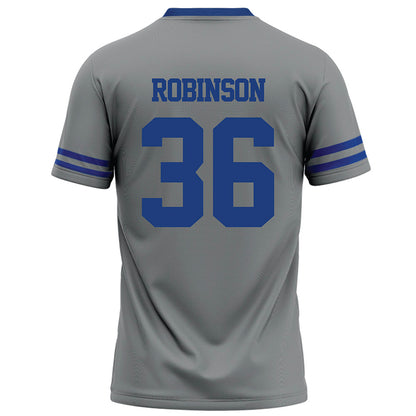 Memphis - NCAA Football : Jamariez Robinson - Grey Football Jersey-1